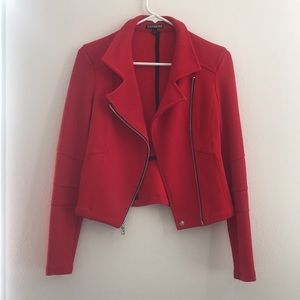 Red jacket/blazer from Express